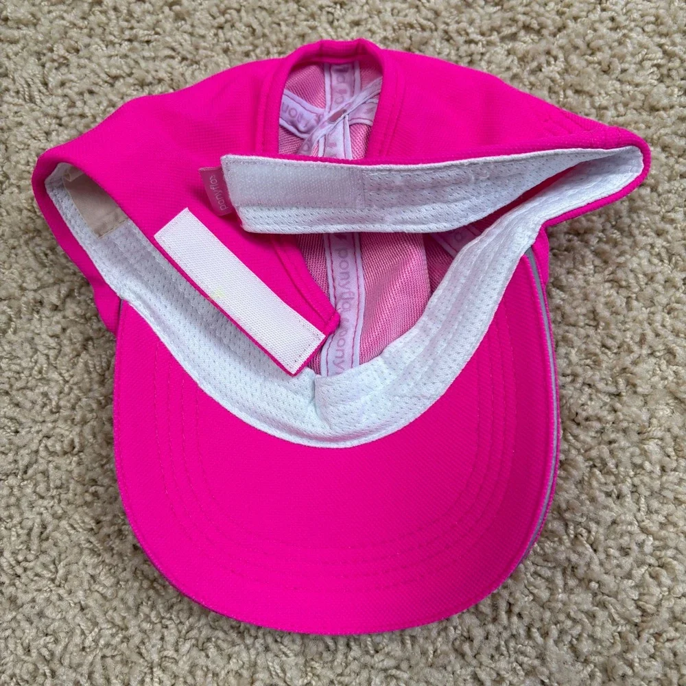 Ponyflo Kids‎ Hot Pink Polyester Baseball Cap Style JRFW H39